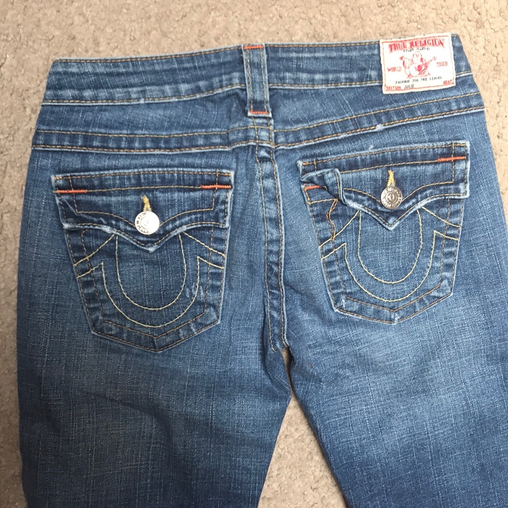 TRUE RELIGION SKINNY JEANS SZ 27